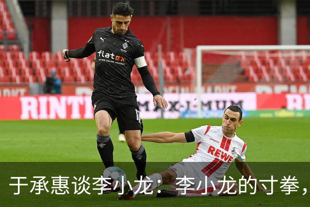 于承惠谈李小龙：李小龙的寸拳，就是手顶住了，一下子进去了