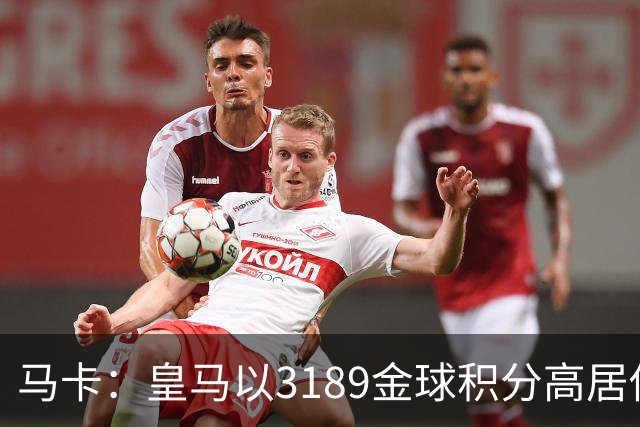 马卡：皇马以3189金球积分高居俱乐部历史榜首，C罗460分个人第一