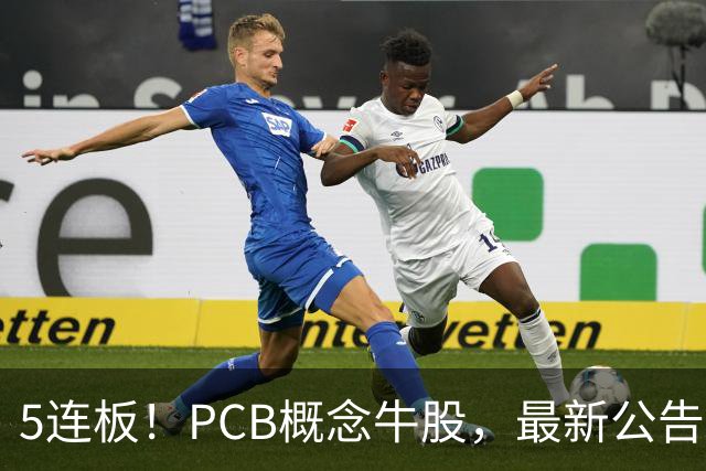 5连板！PCB概念牛股，最新公告